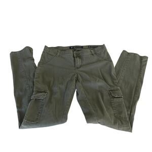 Salt Works Willow St. Skinny Olive Green Cargo Pants Size 29 Utility Gorpcore